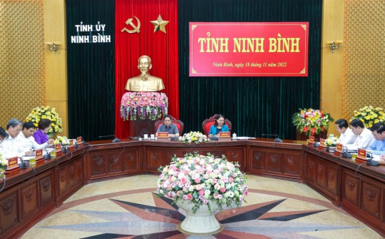 Ninh Bình cần xác định, phát huy tốt nhất tiềm năng khác biệt, nổi trội, lợi thế cạnh tranh của địa phương