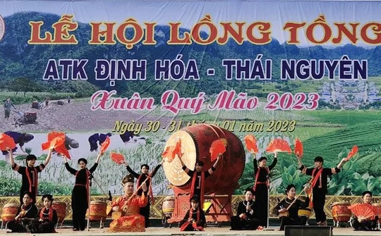Thái Nguyên: Khai mạc lễ hội Lồng Tồng ATK Định Hóa Xuân Quý Mão 2023