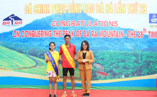 Hoàng Nguyên Thanh lần thứ 7 vô địch giải “Chinh phục đỉnh cao Bà Rá”