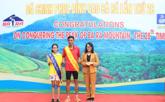 Hoàng Nguyên Thanh lần thứ 7 vô địch giải “Chinh phục đỉnh cao Bà Rá”