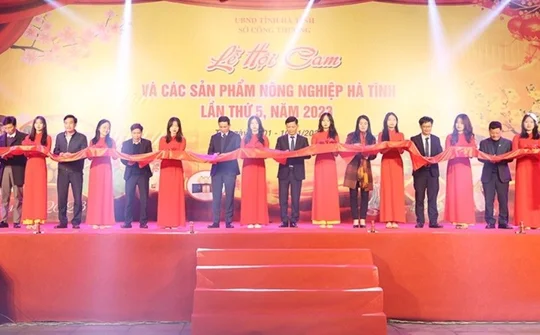 Lễ hội Cam và các sản phẩm nông nghiệp Hà Tĩnh trước thềm xuân 2023
