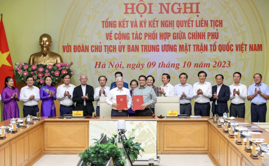 Chính phủ luôn coi trọng, lắng nghe ý kiến của MTTQ Việt Nam