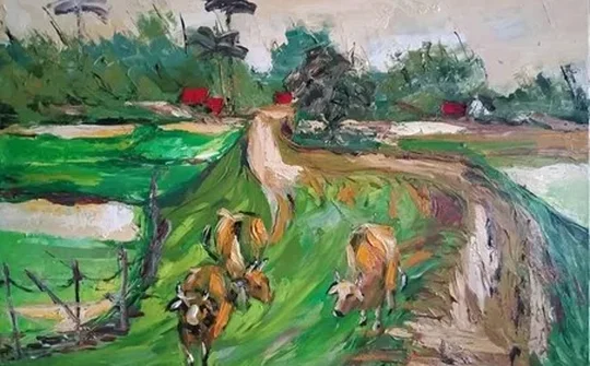 Chất men trong tranh “Lão Ngọ”