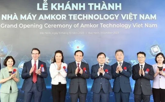 Bắc Ninh: Khánh thành nhà máy chip bán dẫn lớn nhất Việt Nam trị giá 1,6 tỷ USD