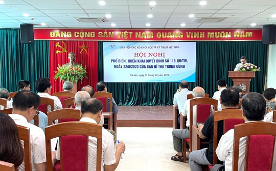 Liên hiệp Hội Việt Nam là Hội quần chúng do Đảng, Nhà nước giao nhiệm vụ