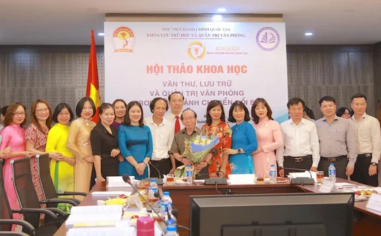 Văn thư, lưu trữ và quản trị văn phòng trong bối cảnh chuyển đổi số
