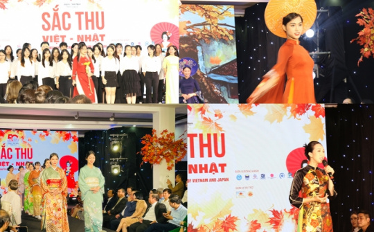 “ Sắc Thu Việt Nhật” nét đẹp văn hóa Việt Nam - Nhật Bản