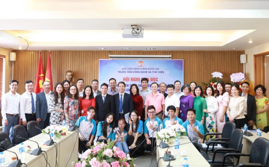 Bạn đọc Thư viện trong tiến trình thực hiện Sứ mệnh, Tầm nhìn, Giá trị cốt lõi của Học viện Hành chính Quốc gia
