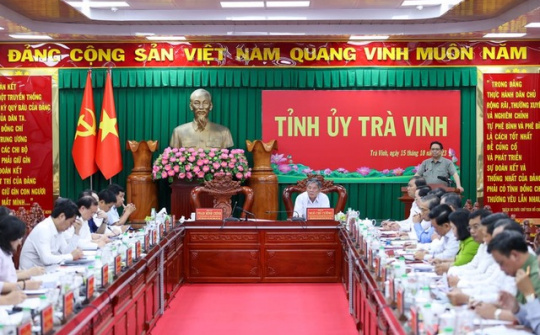 Phát triển Trà Vinh trở thành trung tâm kinh tế biển hiện đại, trung tâm năng lượng sạch