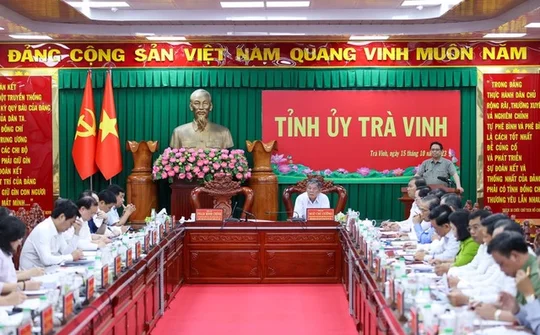 Phát triển Trà Vinh trở thành trung tâm kinh tế biển hiện đại, trung tâm năng lượng sạch