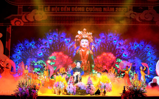 Festival tín ngưỡng thờ Mẫu Thượng Ngàn - Lễ hội cơm mới đền Đông Cuông năm 2023