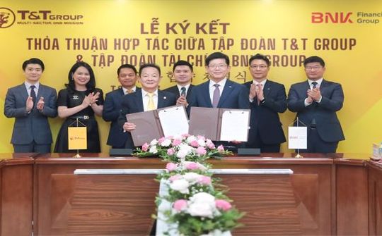 T&T Group hợp tác với BNK - tập đoàn tài chính hàng đầu Hàn Quốc