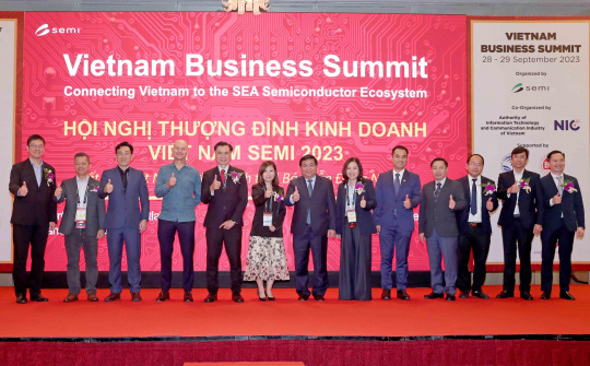 Hội nghị Thượng đỉnh Kinh doanh Việt Nam 2023: Kết nối Việt Nam với Hệ sinh thái bán dẫn Đông Nam Á