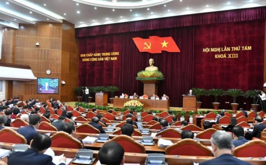 Hội nghị Trung ương 8 khóa XIII: Xem xét, quyết định nhiều vấn đề trọng đại