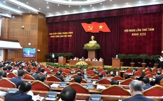 Hội nghị Trung ương 8 khóa XIII: Xem xét, quyết định nhiều vấn đề trọng đại