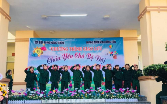 Trường Mầm non Hoằng Tiến: Ngôi nhà thứ hai của trẻ