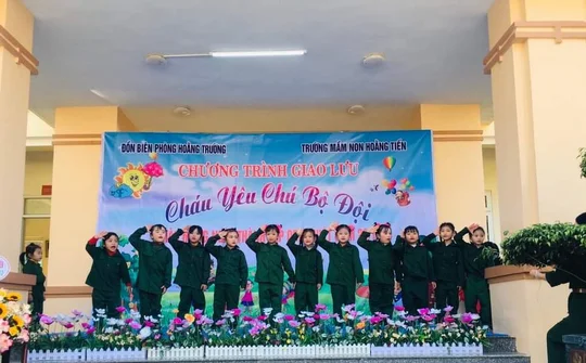 Trường Mầm non Hoằng Tiến: Ngôi nhà thứ hai của trẻ