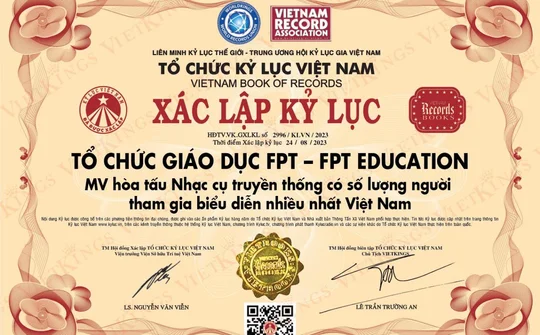 MV "Thiên âm" lập kỷ lục Việt Nam