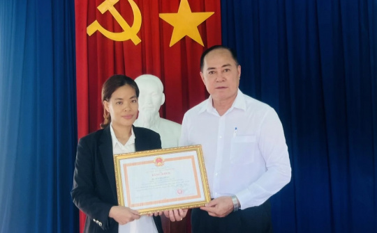 Công ty Đông Long đồng hành giảm nghèo tại Tây Ninh