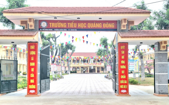 Trường Tiểu học Quảng Đông: Điểm sáng trong phong trào thi đua “Dạy tốt, học tốt”