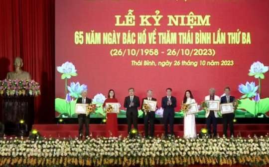 Tỉnh Thái Bình kỷ niệm 65 năm Bác Hồ về thăm lần thứ ba