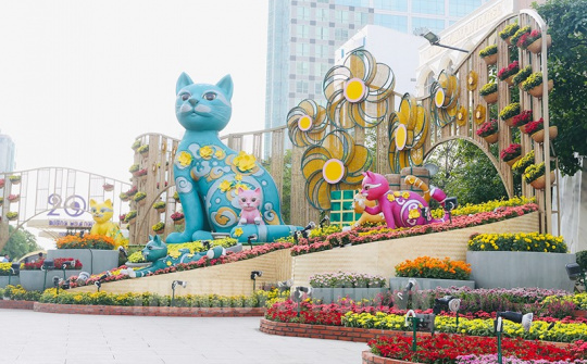 TP.HCM lên kế hoạch tổ chức đường hoa Nguyễn Huệ 2024