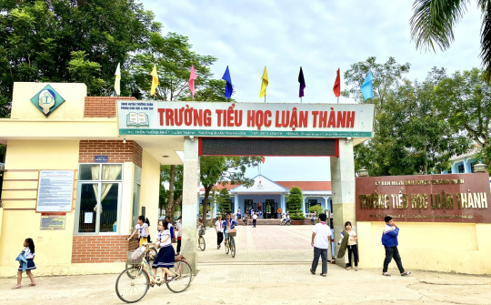 Trường Tiểu học Luận Thành: Khẳng định chất lượng, vun đắp tương lai