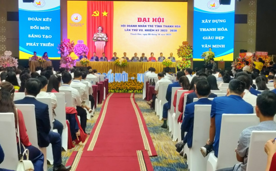 Đại hội Doanh nhân trẻ Thanh Hóa khóa VII: “Nâng tầm - Kết nối - Phát triển”