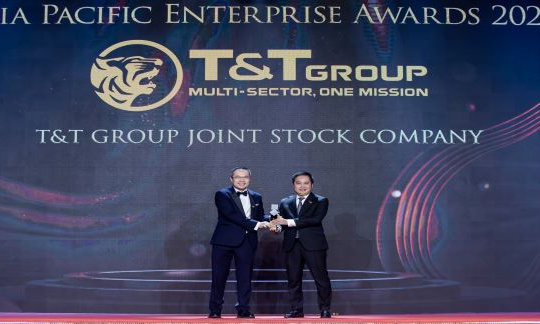 T&T Group được vinh danh Doanh nghiệp xuất sắc Châu Á 2023
