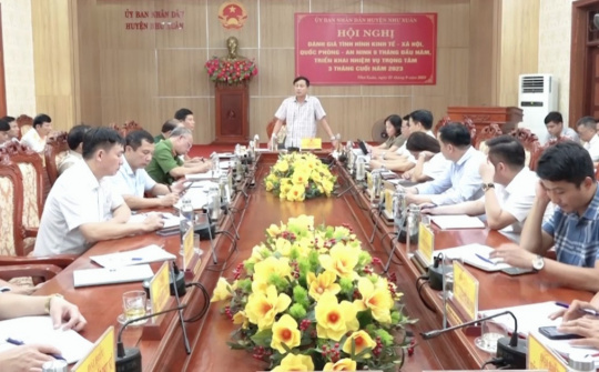 Như Xuân nỗ lực vượt khó, quyết tâm hoàn thành các chỉ tiêu năm 2023