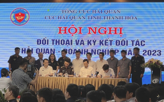 Cục Hải quan tỉnh Thanh Hoá đối thoại, tháo gỡ khó khăn cho doanh nghiệp