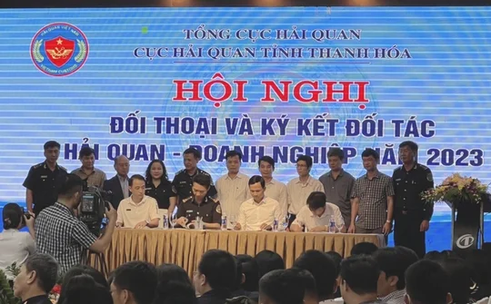 Cục Hải quan tỉnh Thanh Hoá đối thoại, tháo gỡ khó khăn cho doanh nghiệp