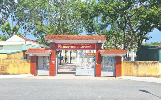 Trường THCS Quảng Châu: Điểm sáng trong phong trào thi đua “Dạy tốt, Học tốt”