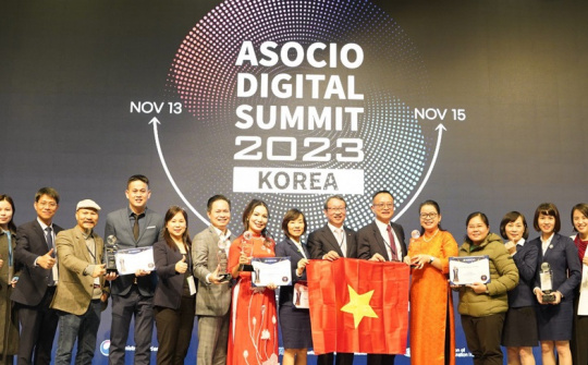 TP.HCM đạt giải Chính quyền số xuất sắc ASOCIO 2023