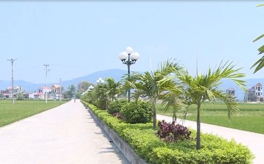 Thanh Hoá: 12 xã được công nhận NTM, NTM nâng cao, NTM kiểu mẫu