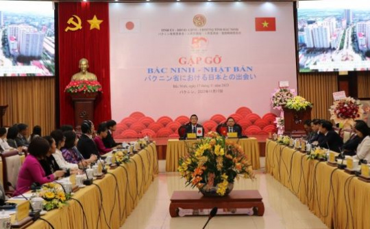 Thúc đẩy hợp tác, xúc tiến đầu tư giữa Nhật Bản và tỉnh Bắc Ninh