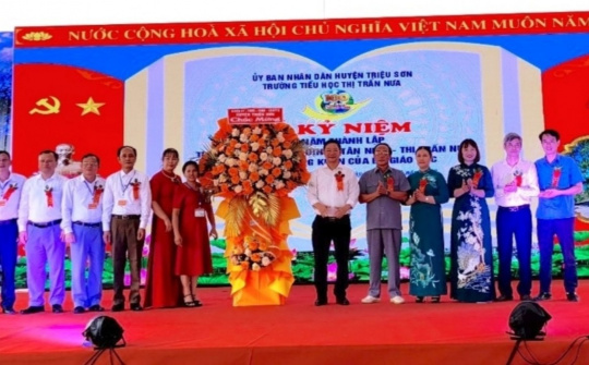 Trường Tiểu học Thị trấn Nưa và Dòng chảy tri thức 100 năm qua