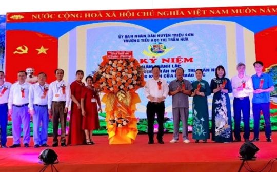 Trường Tiểu học Thị trấn Nưa và Dòng chảy tri thức 100 năm qua