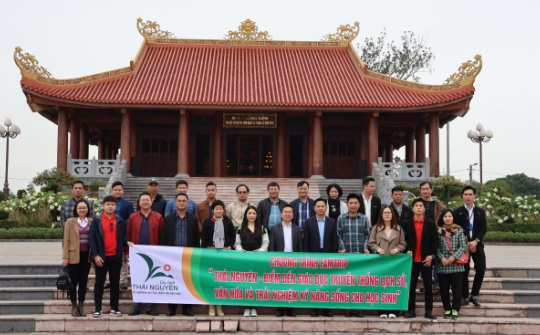 Thái Nguyên: Đẩy mạnh giáo dục truyền thống lịch sử, văn hóa và trải nghiệm kỹ năng sống cho học sinh