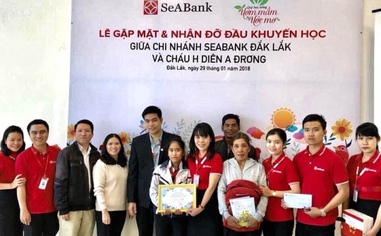SeABank viết tiếp giấc mơ đặt chân tới giảng đường Đại học cho 16 em học sinh nghèo