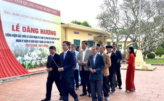 Kỷ niệm 83 năm Ngày thành lập Đảng bộ tỉnh Đắk Lắk (23/11/1940 - 23/11/2023)