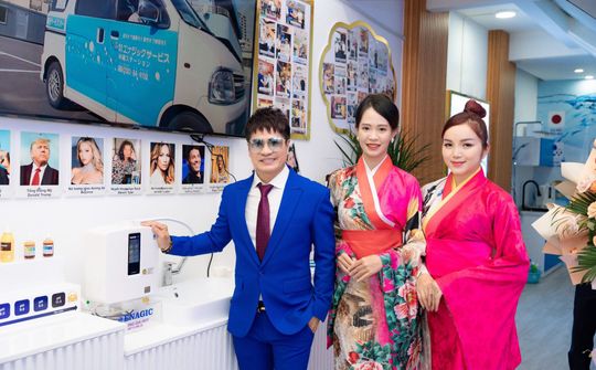 Ca sĩ Lương Gia Huy ra mắt đại lý chính thức máy lọc nước Kangen tại Thái Nguyên