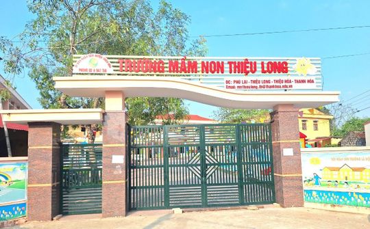 Trường Mầm non Thiệu Long: Xây dựng môi trường giáo dục lấy trẻ em làm trung tâm