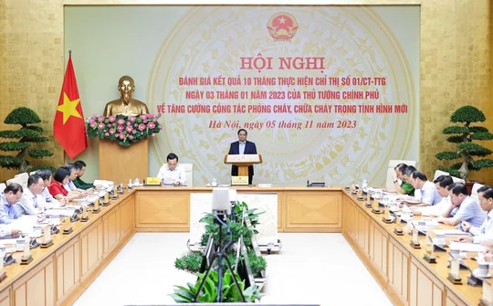 Khẩn trương xây dựng, hoàn thành nhiều quy định cụ thể trong công tác phòng cháy chữa cháy