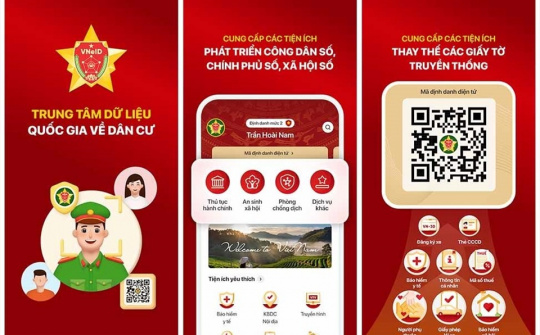 Thực hiện thủ tục hành chính với tài khoản định danh điện tử VNeID