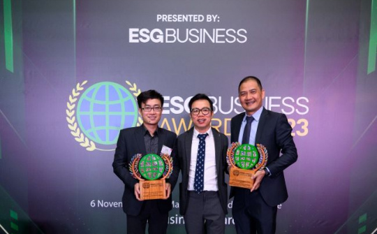 Vinschool nhận giải thưởng ESG Business Awards về phát triển bền vững