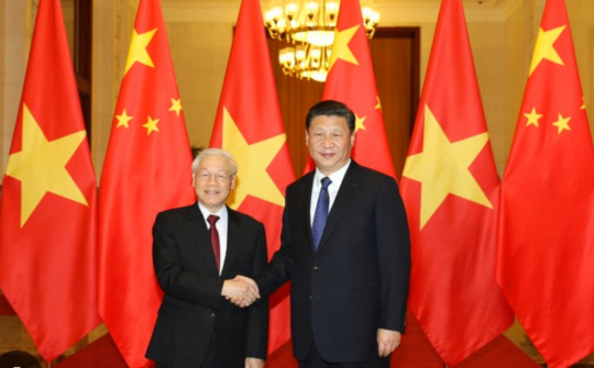 Quan hệ hợp tác toàn diện Việt Nam – Trung Quốc đang ở mức cao nhất trong lịch sử