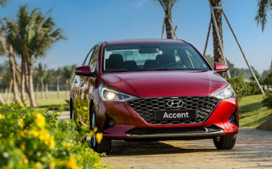 Hyundai Accent duy trì doanh số bán hàng tốt nhất thị trường
