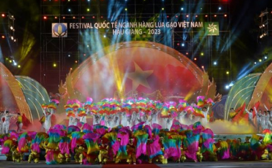Khai mạc Festival Quốc tế ngành lúa gạo Việt Nam - Hậu Giang năm 2023