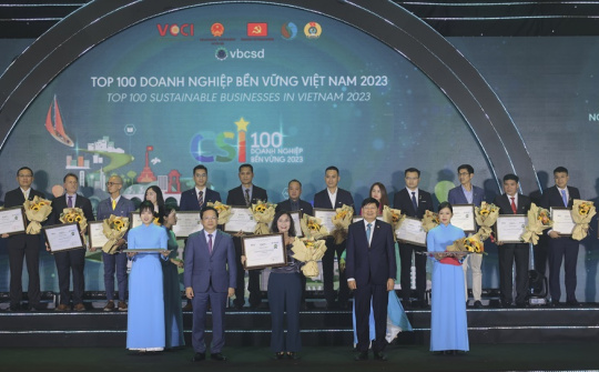 SeABank lần thứ 6 được vinh danh trong Top 100 Doanh nghiệp bền vững Việt Nam